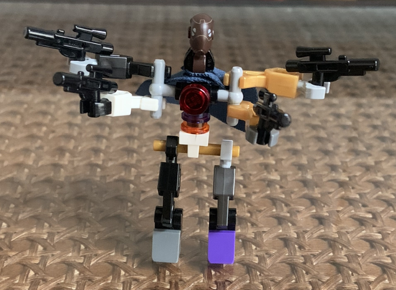 Lego Moc Brick Built Action Figure Meditate On This I Will